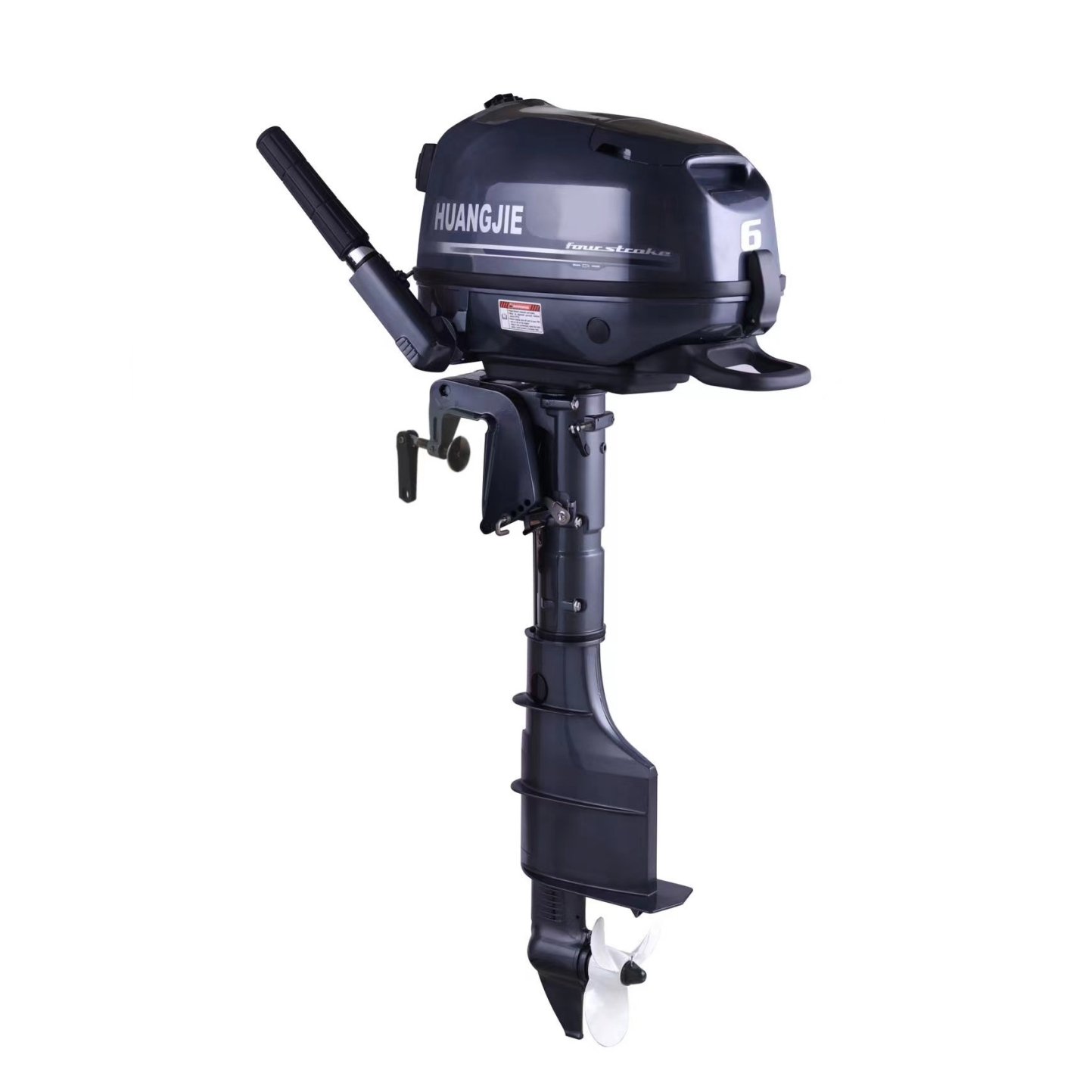 New Water Cooling Outboard Engine Boat Motor 4 STROKE 6HP CDI Start Water Cooling System Long Shaft Gasoline Outboard Motor